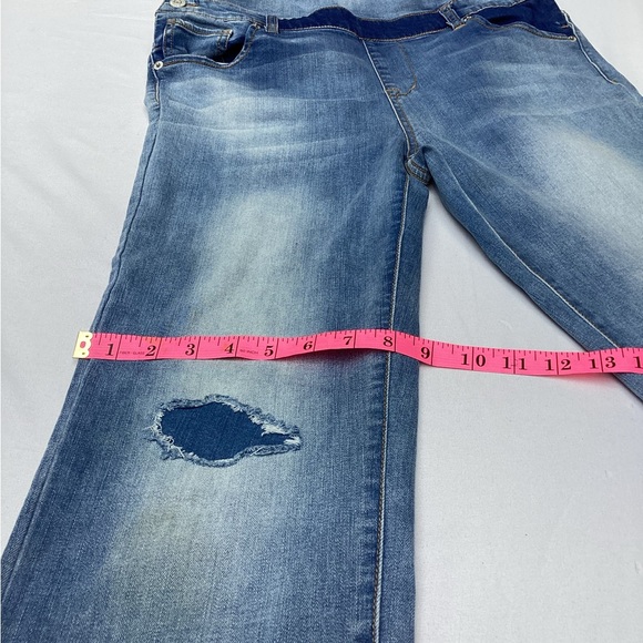 Preloved Cat and Jack denim jumpsuit size X-LARGE (14-16) - Picture 16 of 16